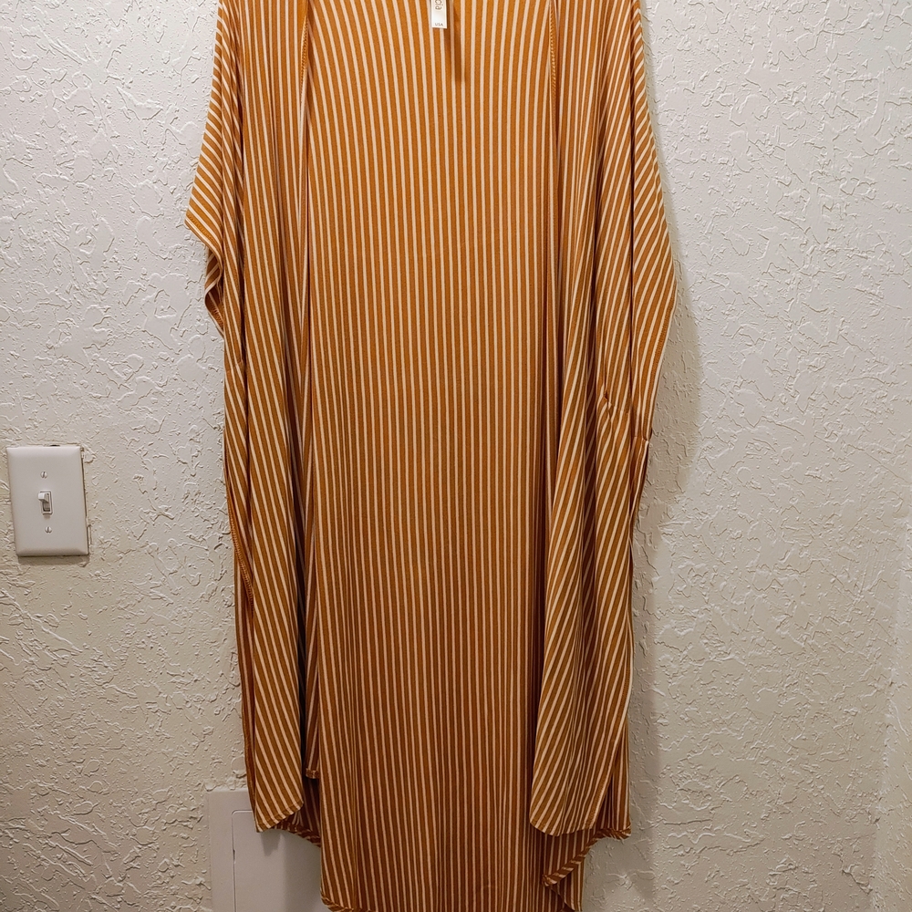 Striped Long Sleeve Dress